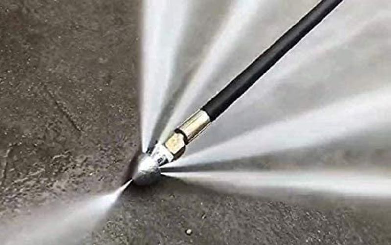 1/4'' 5000 PSI Pressure Washer Sewer Jetter Nozzle with Stainless Steel