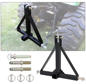3 Point 2 Inch Receiver Trailer Hitch Category One Tractor Tow Hitch Drawbar Adapter
