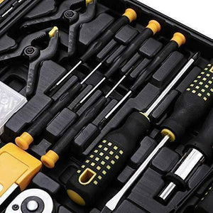 198 PCS Hand Tool Set Mechanics Kit Wrench Socket Household Repair Tools with Case