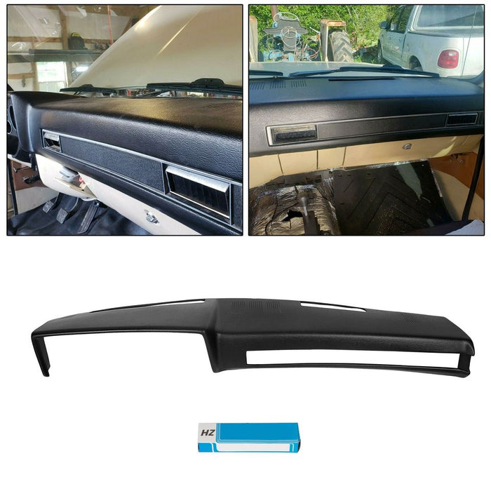 Black Dashboard Cover Fits GMC Chevrolet Trucks SUV Pickup Dash Repair