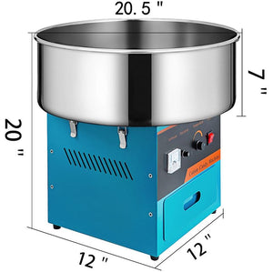 Commercial Cotton Candy Machine Parties Events Vending Concession Snack Stand **Brand New**