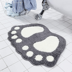 🔥 Bathroom Feet Rug - Water Absorbent - Non-slip - 16x24in