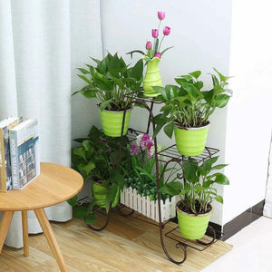 6 Tiers !!Plant Stand!! Flower Pot Display Holder Shelf Home Garden