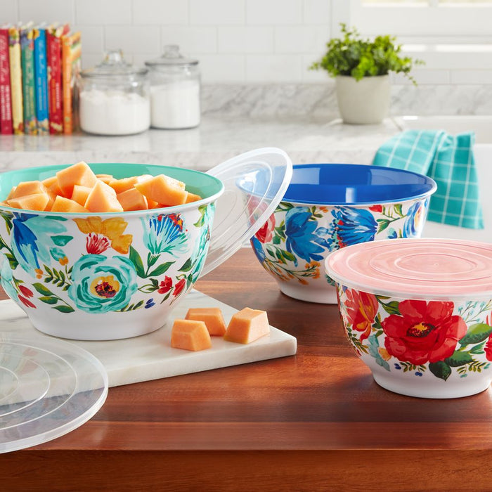 The Pioneer Woman Delaney 6-piece Melamine Bowl Set