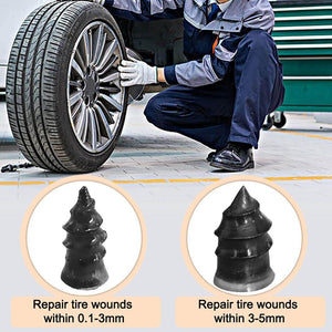 🔥Car Vacuum Tire Rubber Repair Nail Tubeless Tire Repair Nails Repair