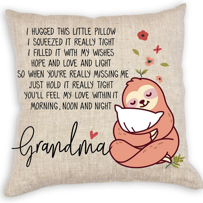 Grandma's Throw Pillow Covers 18x18