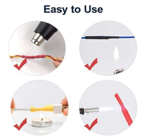 560 PCS Heat Shrink Tubing Electrical Wire Cable Wrap Sleeve Tubes Kit 11 Sizes