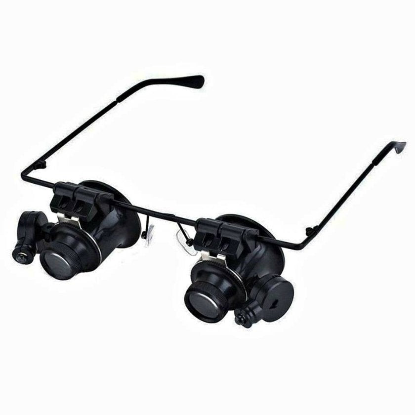 😱Sale!!!😱 NEW! LED Light Magnifier Glasses Jeweler Watch Repair 20X Magnifying
