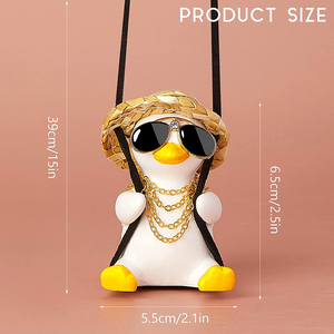 Swing Duck Car Hanging Ornament