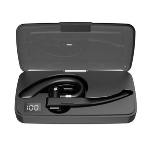 Trucker Wireless Headset Bluetooth 5.1 Earpiece Dual Mic Earbud Noise Cancelling