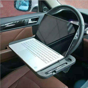 🚗 Steering Wheel Desk Laptop,iPad , Car Travel Table,Food Eating for Constant Travelers 🔥