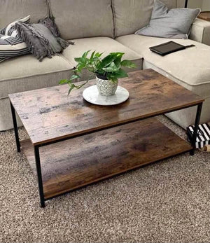 NEW!! Coffee Table for Living Room, Brown