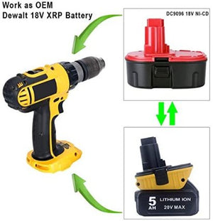 for DEWALT DCA1820 18V to 20V Battery Adapter Converter Max Li-ion DC9096 TOOLS