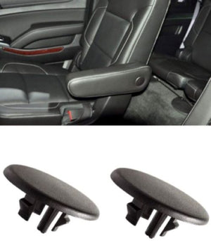 2pcs Armrest Cover Cap for 07-19 Chevy Tahoe Suburban Yukon Cadillac Escalade Seat Parts