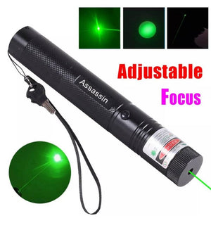 💥SPECIAL DISCOUNT❗❗990Miles 1mw Beam Light Green Laser Pointer Pen 532nm Lazer Torch Waterproof