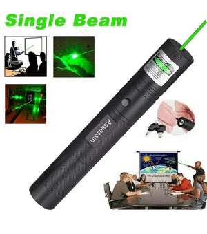 💥SPECIAL DISCOUNT❗❗990Miles 1mw Beam Light Green Laser Pointer Pen 532nm Lazer Torch Waterproof