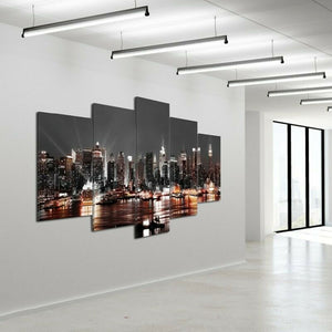 5 Pieces Modern Wall Art Painting Landscape Canvas Decoration