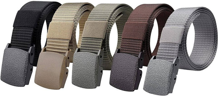 Nylon Belt Canvas Belt 5 Pack Military Tactical Belt Canvas Belt