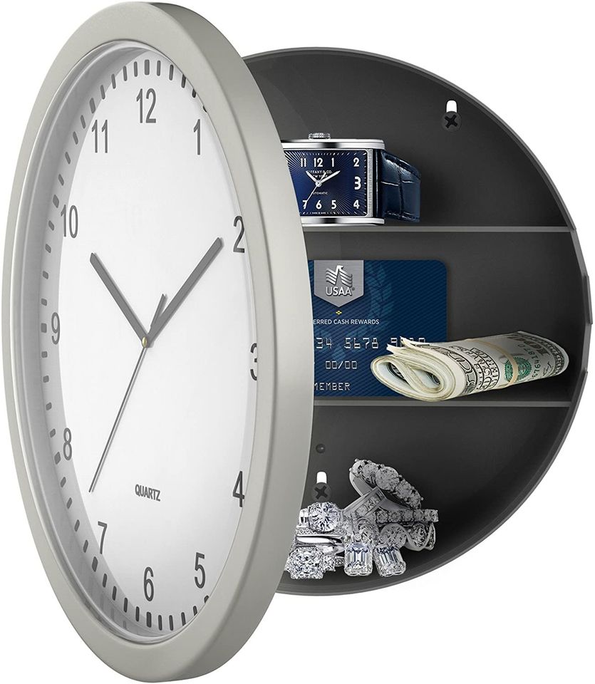 ✨New✨Wall Clock Diversion Safe- 10 Inches ✨FAST SHIPPING✅