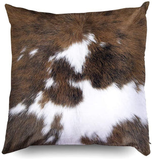 Cowhide Accent Throw Pillow Covers I 18x18 I Set of 2 !!LIMITED STOCKS!!✅