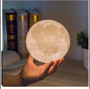 3D Moon Lamp Moon Light Night Light for Kids Gift for Women USB Charging and Touch Control Brightnes