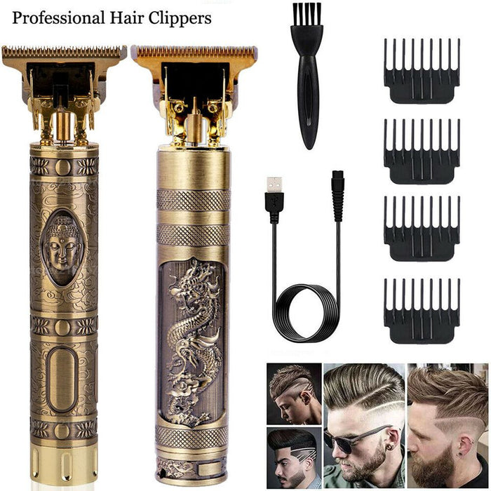 Professional Hair Clippers Trimmer Cutting Beard Cordless Barber Shaving Machine
