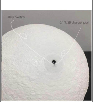 3D Moon Lamp Moon Light Night Light for Kids Gift for Women USB Charging and Touch Control Brightnes