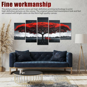 Modern Living Room Decor 5pcs Canvas Print Paintings Landscape Pictures Wall Art