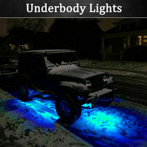 10Pcs LED Pods Rock Underbody Wheel Lights For Jeep Offroad Truck UTV ATV Boat