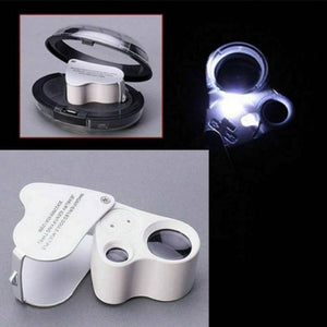 😱SALE SALE😱 NEW! LED Light Magnifier Glasses Jeweler Watch Repair 20X Magnifying