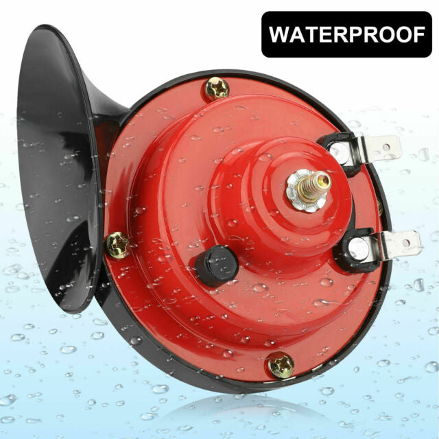 12V Super Loud Train Horn Waterproof for Motorcycle Car Truck SUV Boat