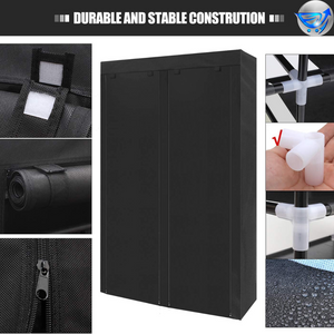 Shoe Rack 28 Pairs Portable Double Row Storage Organizer