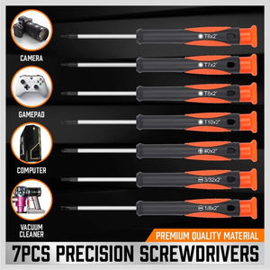 124-Pcs Magnetic Screwdriver Set with Plastic Racking, Holding Screwdriver Handle & Hex Key