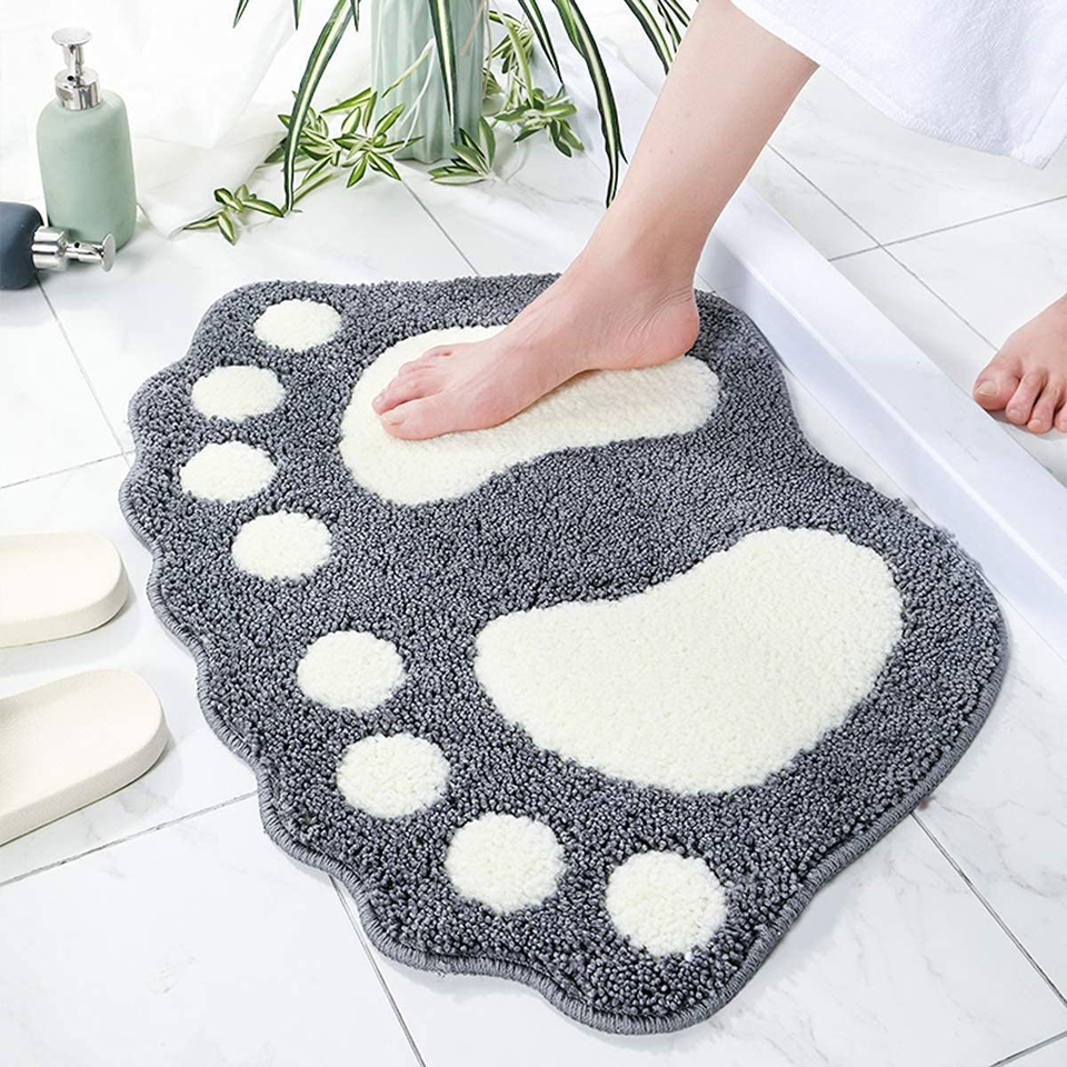 🔥 Bathroom Feet Rug - Water Absorbent - Non-slip - 16x24in