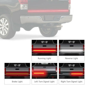 NEW60″ LED Strip Tailgate Signal Brake Reverse Light Bar For Chevy Dodge Ford Truck