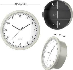 ✨New✨Wall Clock Diversion Safe- 10 Inches ✨FAST SHIPPING✅