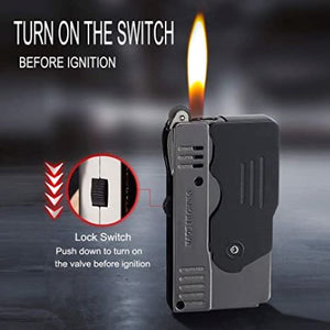 Torch Lighter Switchable Soft Jet Flame