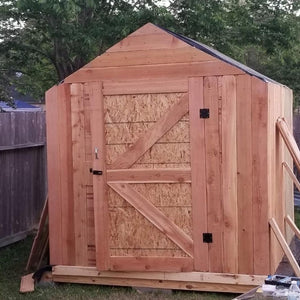 Easy DIY Storage Sheds Framing Kit Shed Kit For Outdoor Storage Garden Yard Home Decor