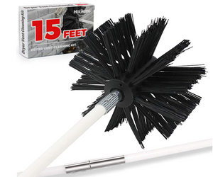 NEW!! 15 Feet Dryer Vent Cleaning Brush, Lint Remover Flexible Lint Brush with Drill Attachment Faster