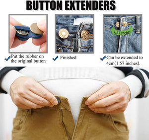 🔥NEW | (6 Pack) Button Extender For Men and Women Pants