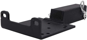 2" Receiver Universal Trailer Hitch Winch Mount Plate for ATV UTV Winch Cradle Mounting Bracket