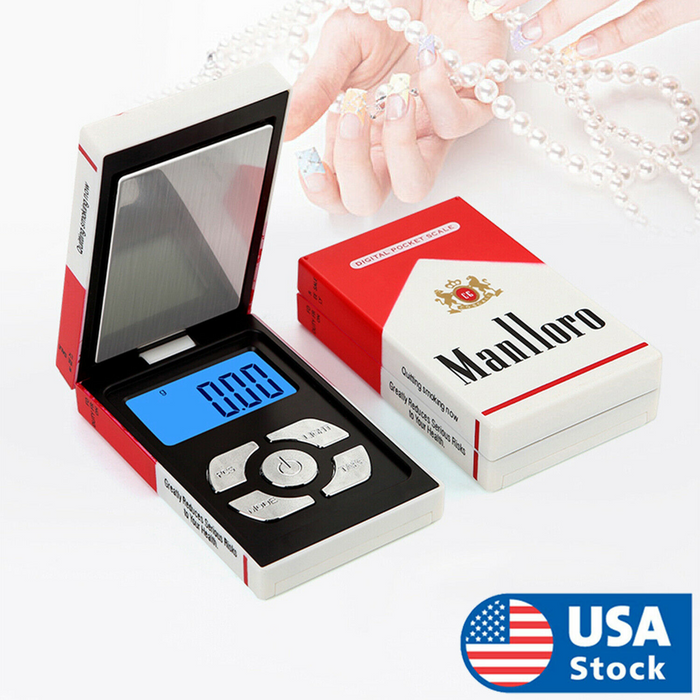 USA 200g x 0.01g Digital Pocket Scale HCG-200 Jewelry Scale Gold Coin Reload