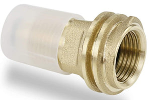 Converts Propane LP Tank Pol Service Valve to QCC Outlet Brass Refill Adapter