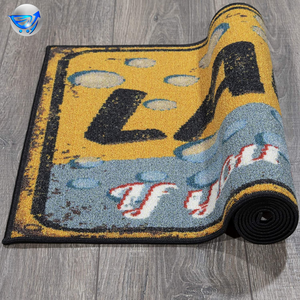 Laundry Design Rubber Back Runner Rug, 20" x 59"