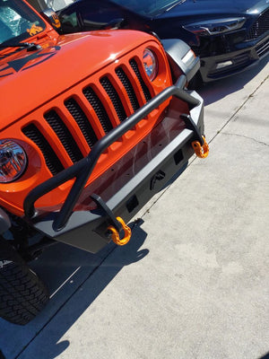 2 Pack Tow Shackle Orange 68,000 lbs Capacity, Stronger Than 3/4" D Rings – Tow Shackle, 7/8" Pin & Washers Connect Tow Strap or Winch Rope