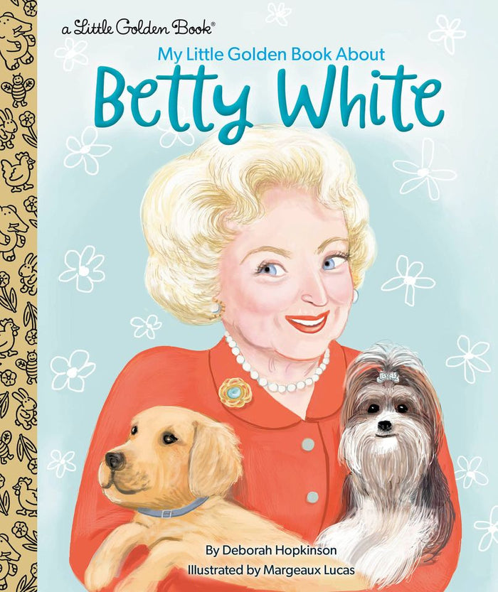 NEW!!!My Little Golden Book About Betty White Hardcover