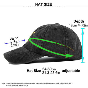 Yellowstone Dutton Ranch Denim Logo Men's and women's Adjustable Hat Black