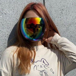 SALE‼️ UV400 sun glasses 👓 face protector 😷 plastic titanium