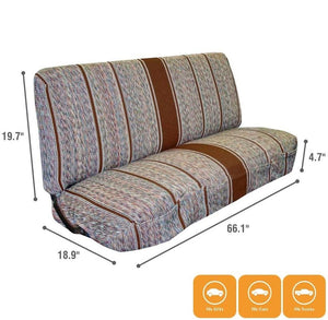 NEW🔥Universal Truck Pickup SUV Car Saddle Blanket Bench Seat Cover Fits Ford, Chevrolet, Trucks- Brown