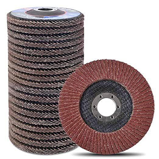 (20 Pcs) Grinding Wheels and Sanding Discs for Angle Grinder 4-1/2 Inch